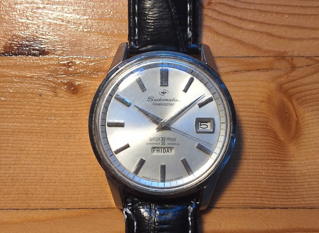 Seiko - Seikomatic Weekdater - Ingen mindstepris - 5600877 - Mænd - 1960-1969 #1.0