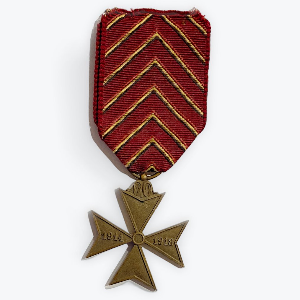 比利时 - 军事勋章 - 比利时一战十字章 #2.1
