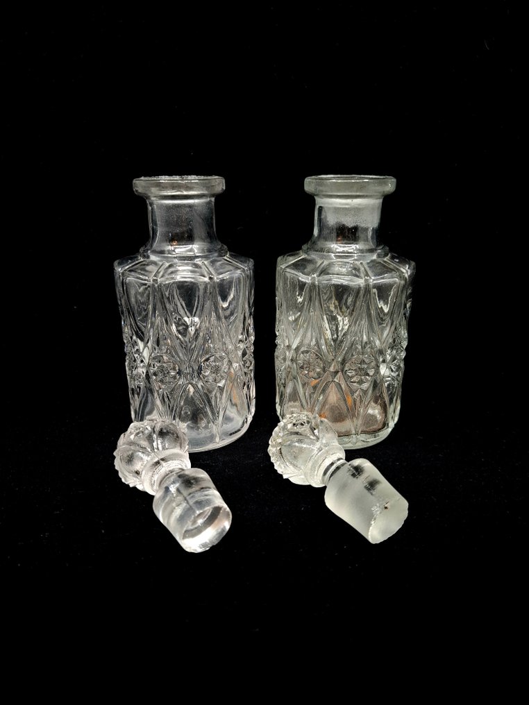 藝術裝飾 馬桶套裝 (12) - Verreries de Scailmont Manage - 玻璃 - 签名的 #2.1