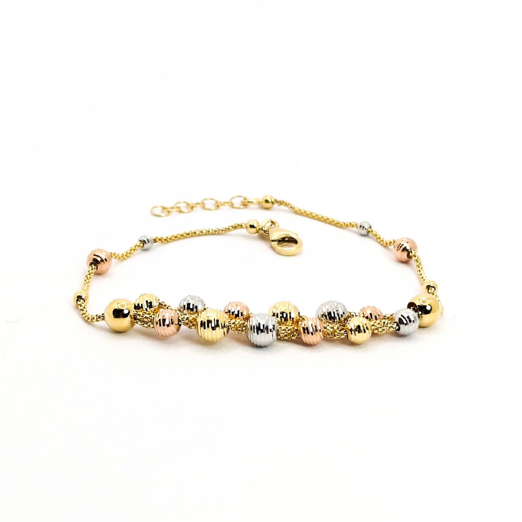 Bracelet - 18 carats Or blanc, Or jaune, Or rose #1.0