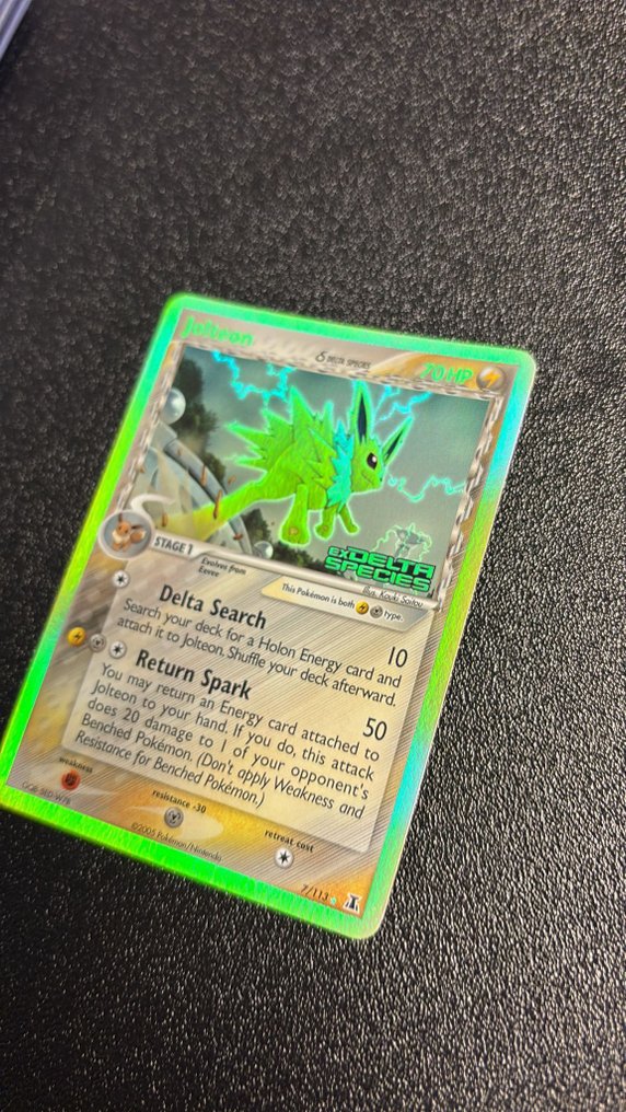Pokémon - 1 Card - Jolteon 7/113 Reverse holo - EX - EX Delta Species #3.2