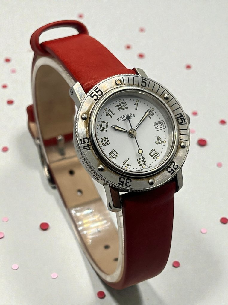 Hermès - Clipper diver - Quartz Ladies Watch - χωρίς τιμή ασφαλείας - CL5.210 - Γυναίκες - 2000-2010  #1.0