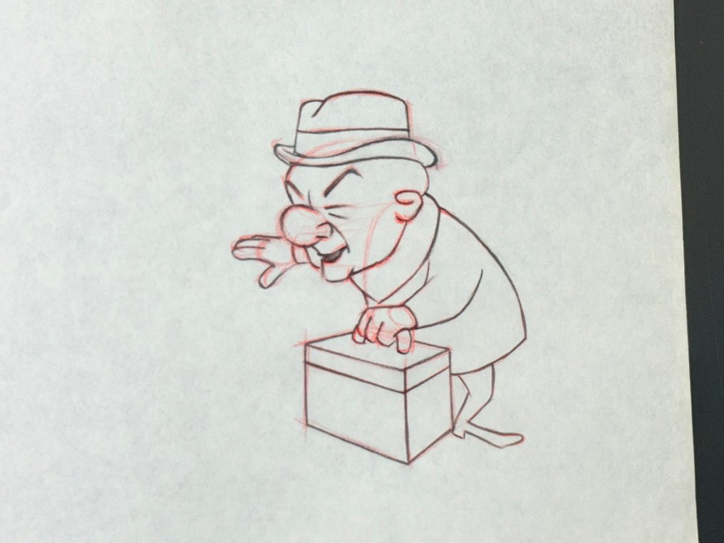 Mister Magoo (1960) - 1 原始动画画稿中的Mr. Magoo #3.2