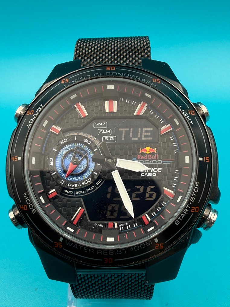 Watch - Red Bull - Red Bull Formula 1 team digital chronograph watch by Casio #2.1