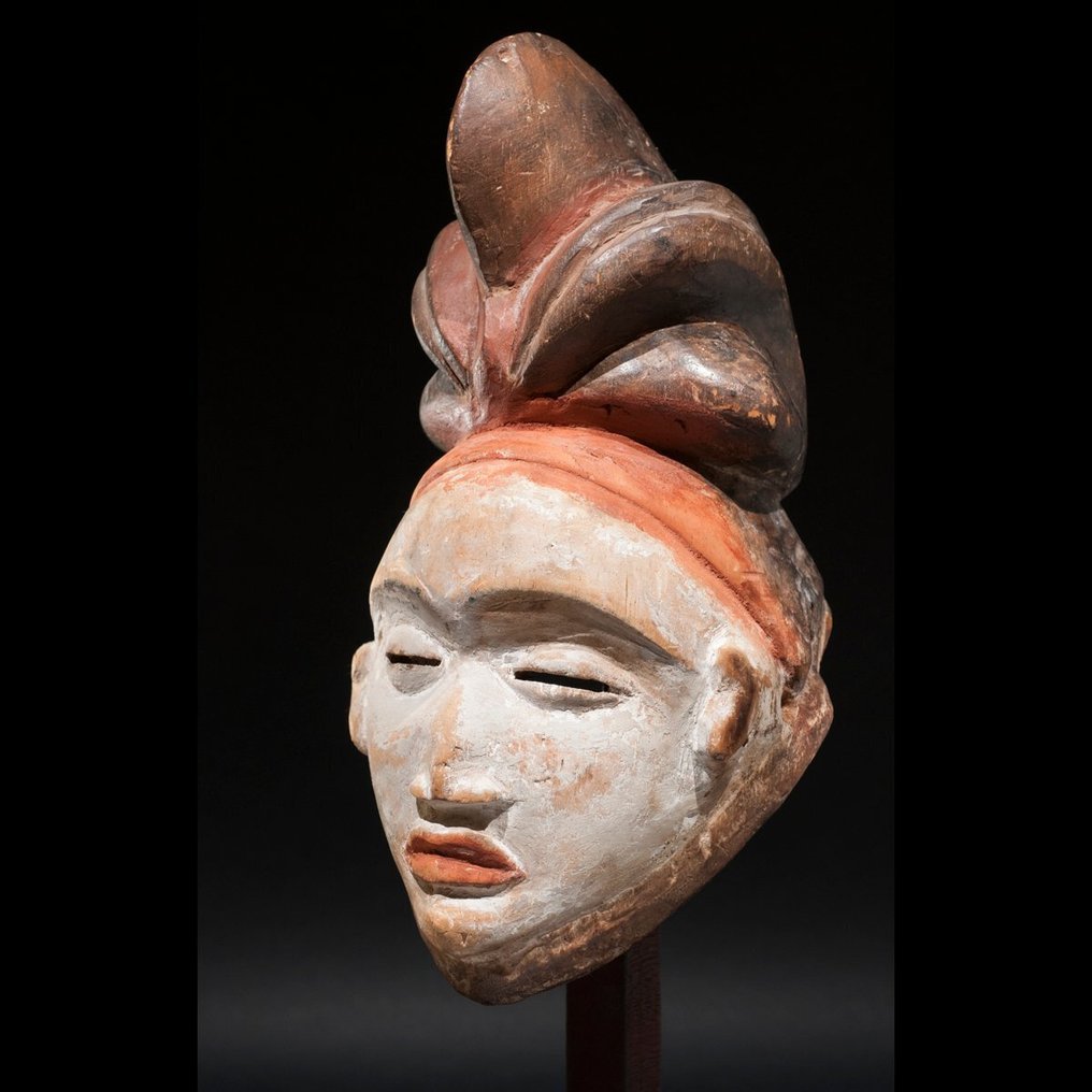 非凡的古老面具 - Punu - 加彭 #4.3