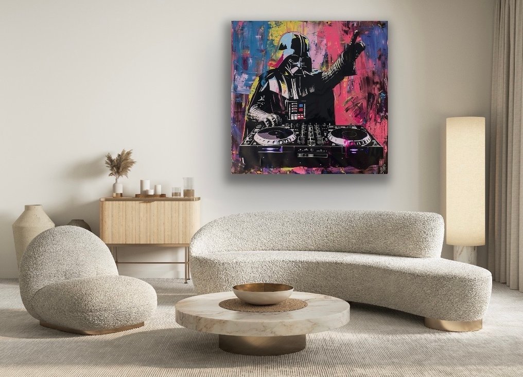 ERIC BRUMETTE - DJ DARK VADOR SAVED MY LIFE AGAIN- Toile L #2.1