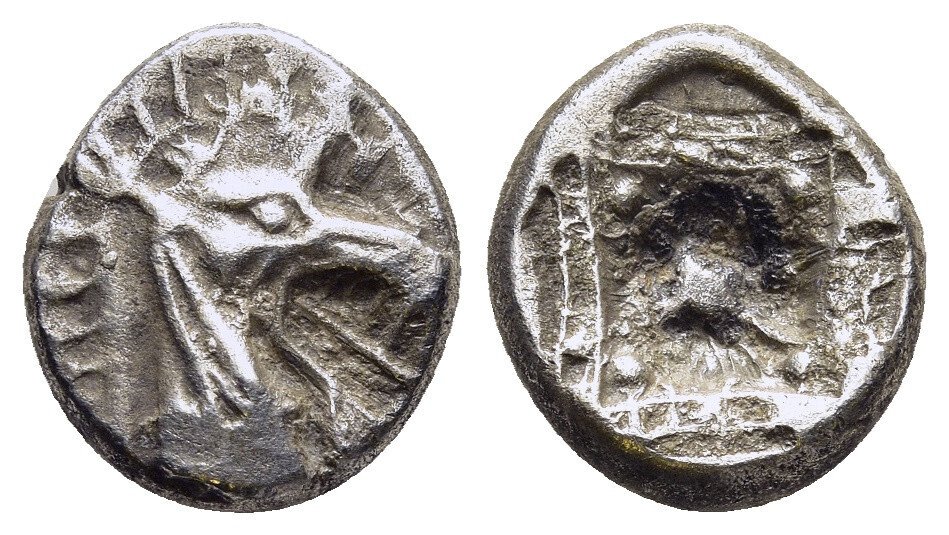 Caria, Halicarnassus Hekte ca. 499-497 BC  (Ingen mindstepris) #1.0