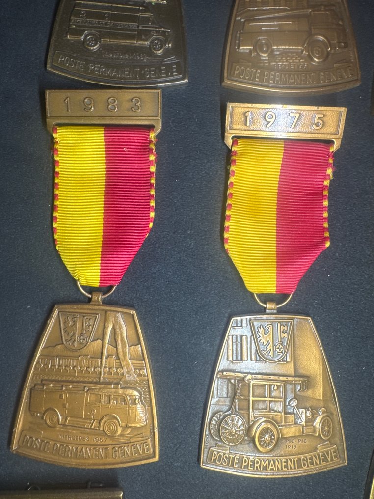 Ελβετία - πυροσβέστης - Μετάλλιο υπηρεσίας #2.1