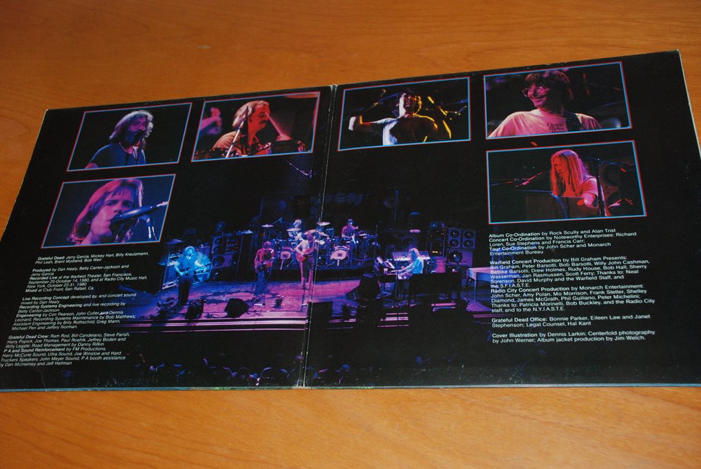 Grateful Dead - DEAD SET - 1st Spanish pressing - LP - 1a Edición - 1981 #2.1