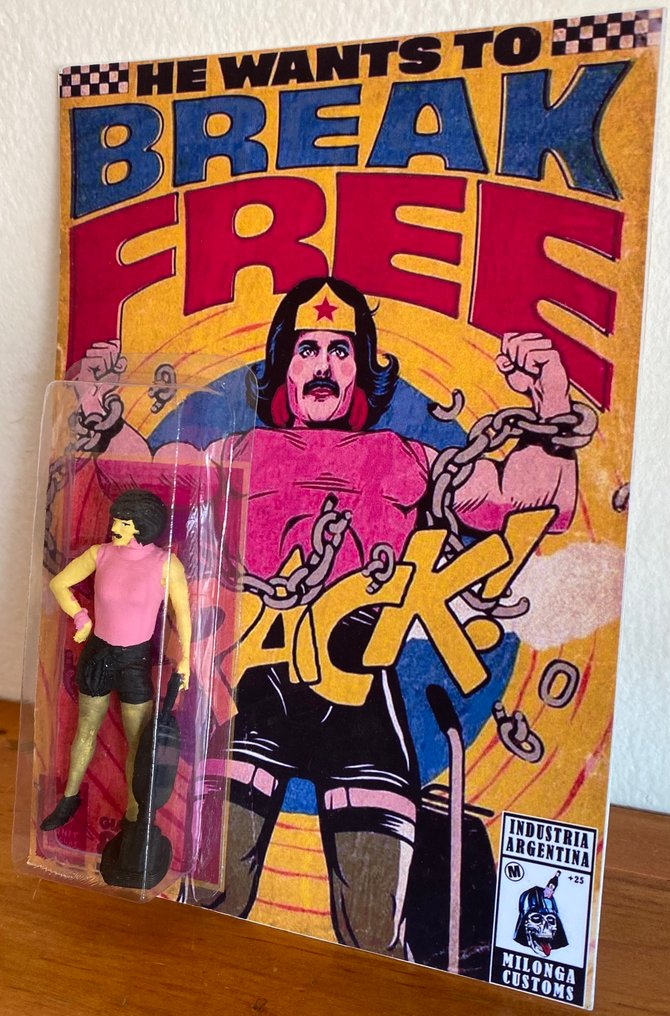 He Wants to Break Free - Freddie Mercury Action Figure Customs Musica - Argentyna #1.0
