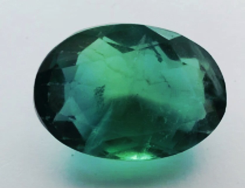 χωρίς τιμή ασφαλείας Πράσινο, Μπλε Φθορίτης  - 52.45 ct - Instituto Gemólogico Español (IGE) #1.0