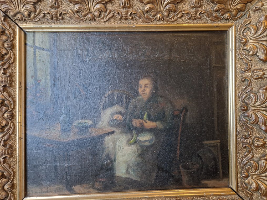 Martin Monnickendam - Boeren interieur, 1904 #4.3