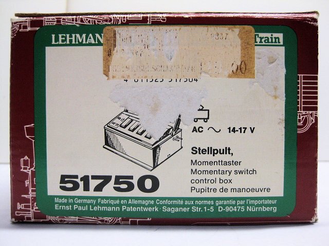 LGB G - 51750 - 模型列车控制单元 (2) - 2个配电箱 #3.2