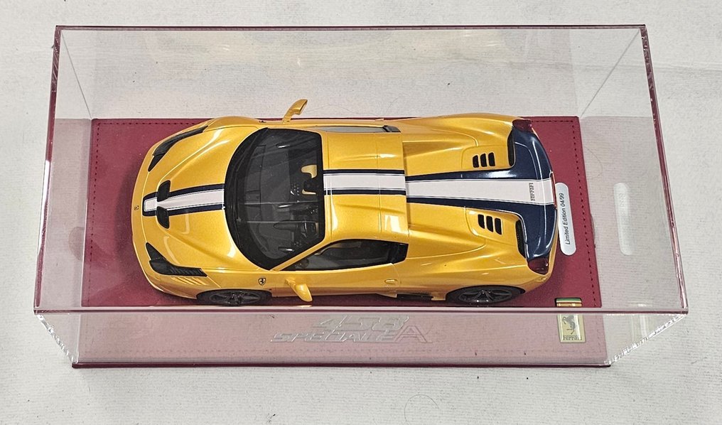 BBR 1:18 - Σπορ αυτοκίνητο μοντελισμού - Ferrari 458 Speciale A Salone di Parigi 2014 n.04/99 - BBR #4.3