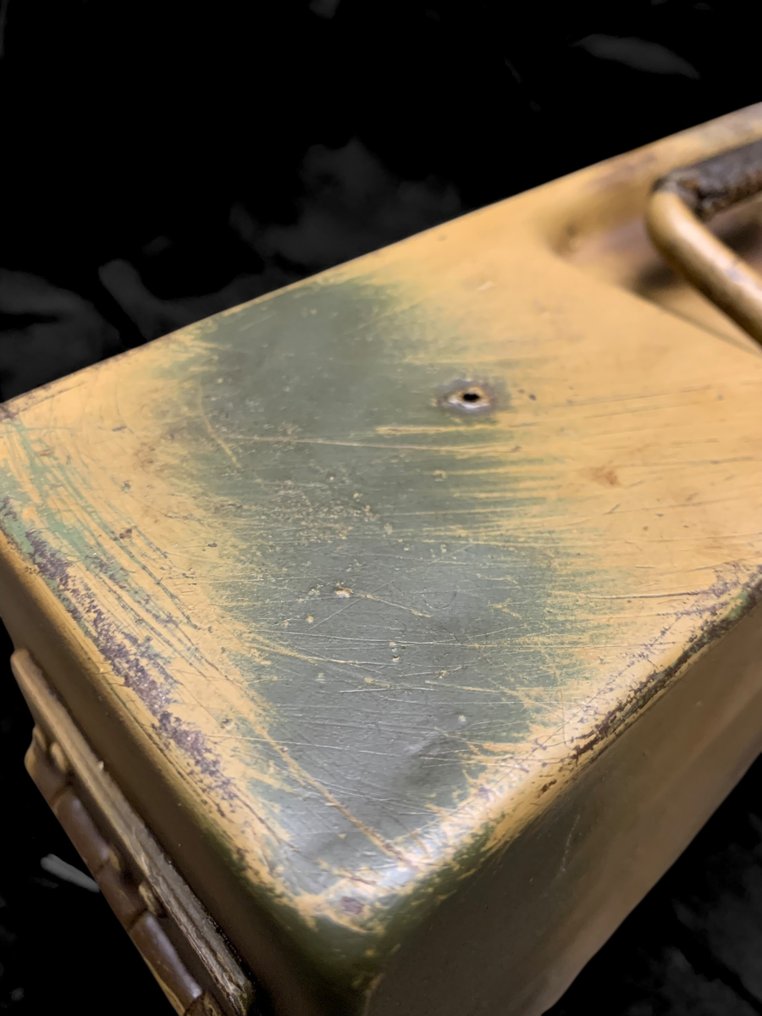 南斯拉夫 - MG53弹药箱修复版，适用于二战MG34 / MG42，诺曼底迷彩 - 軍用配件 - 1953 #4.3