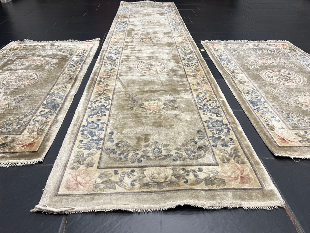 China Seide 3er - Teppich - 300 cm - 70 cm #1.0