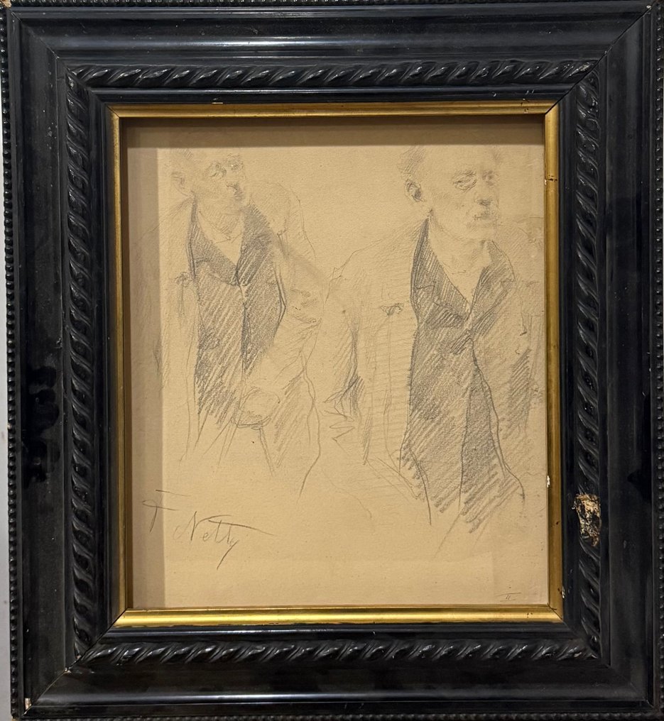 Francesco Netti (1832-1894),Attr. - Autoritratto #2.1