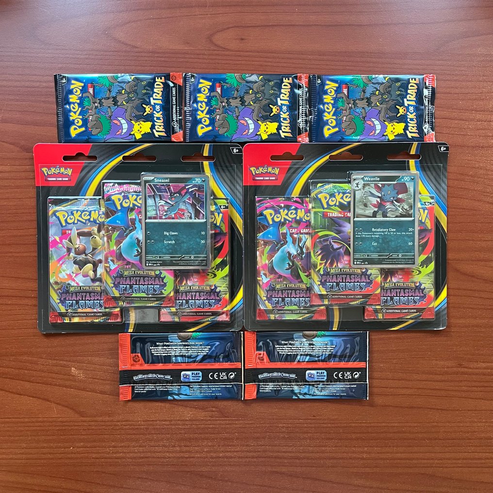 泡罩包装 - PHANTASMAL FLAMES BLISTERS AND TRICK OR TRADE 2024 BOOSTERS #1.0