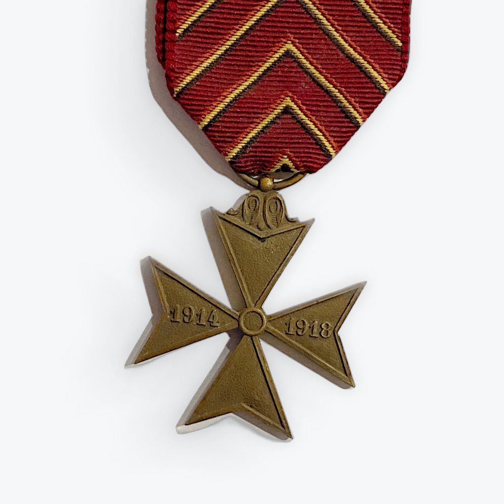 比利时 - 军事勋章 - 比利时一战十字章 #1.0