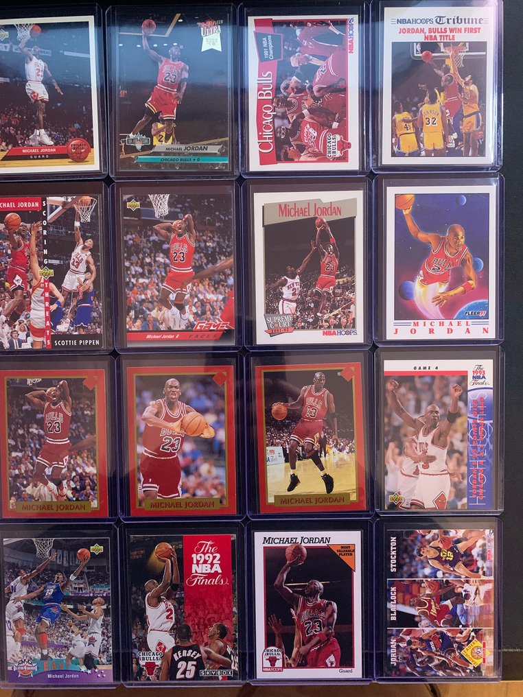 1990-97 Fleer, upper Deck... Michael Jordan - 20 Card - Excelent (EX) #2.1