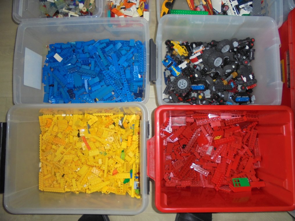 Lego Pezzi - 12.5 Kilo Assorti Losse en Handleidingen. #2.1