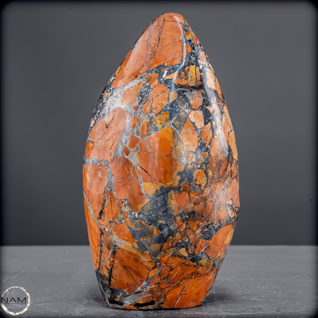 Seltener Picture Jasper aus Indonesien – Farbenpracht der Erde- 823.88 g #1.0