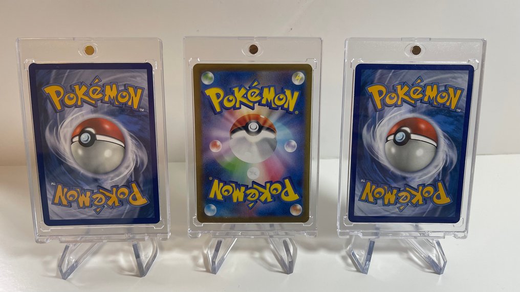 Pokémon - 3 Card - Persian, Articuno, Zekrom 完整艺术, 压膜 - EX #1.0