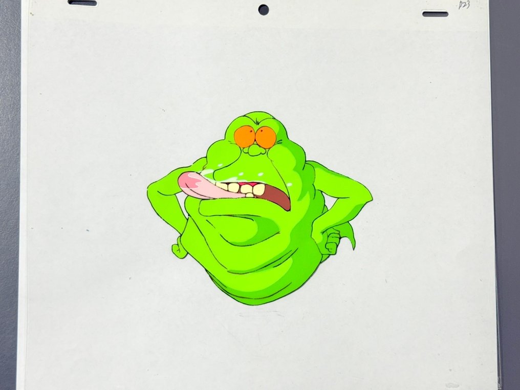 DIC Entertainment - Original Animation Cel de Slimer - The Real Ghostbusters (1986/91) #2.1