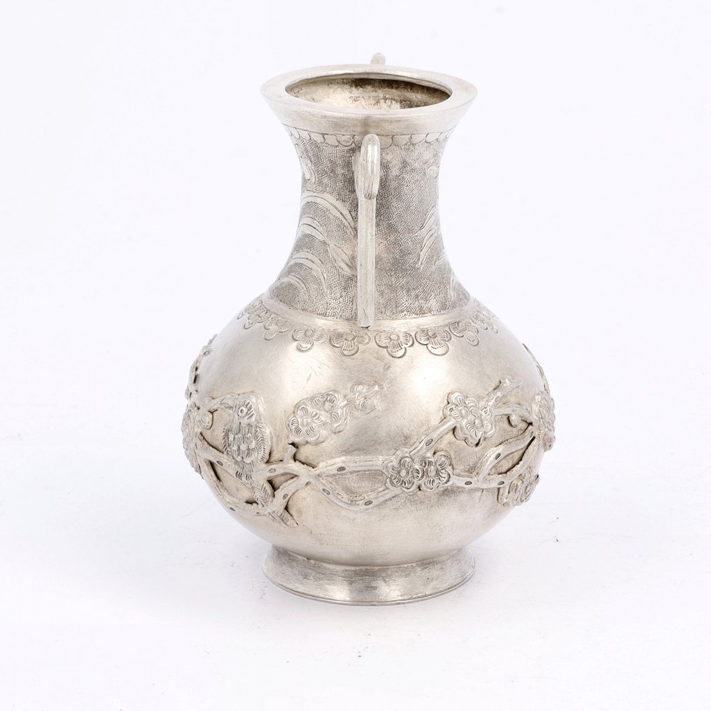 Miniatuur vaas - Vase - .750 Silber #3.2
