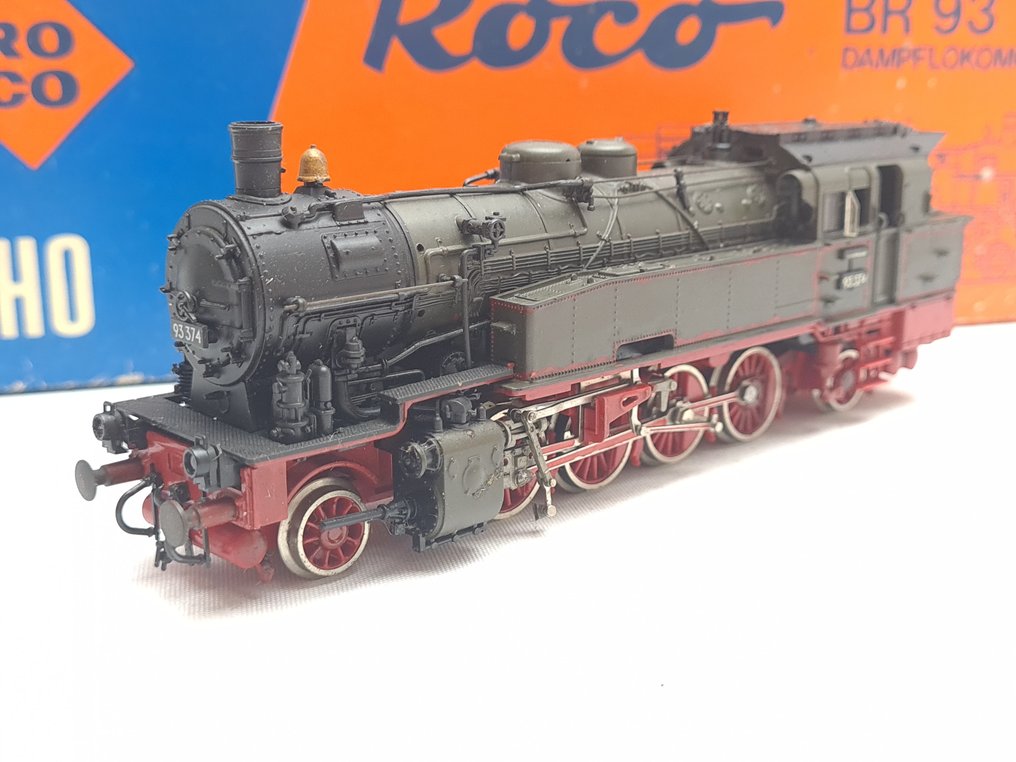 Roco H0 - 04122A - Ατμομηχανή (1) - BR 93 374 - DRG #1.0