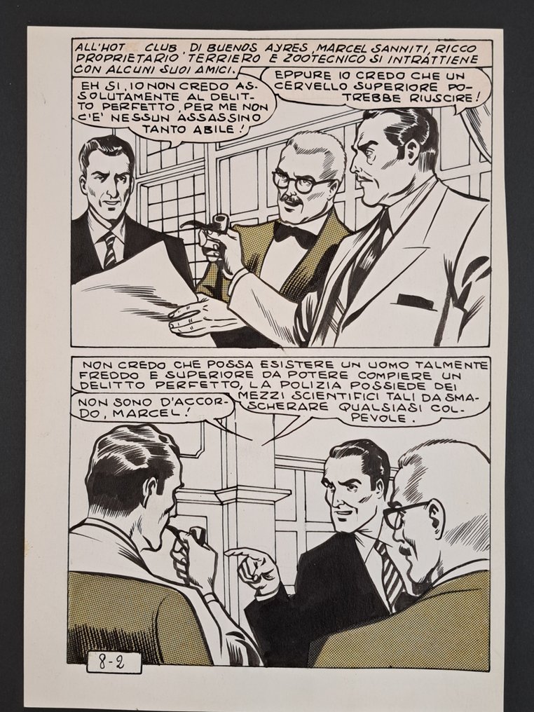 Magnus & Bunker - 3 Original page - Satanik - Delitto Perfetto #1.0