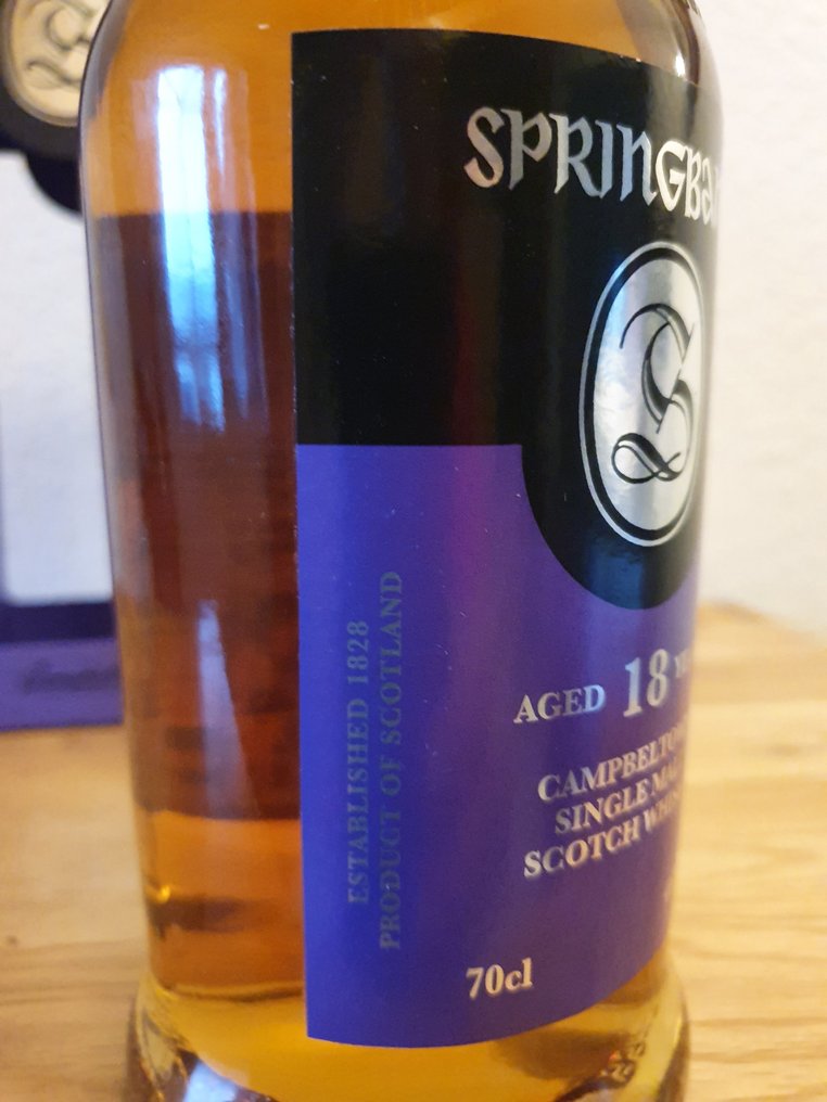 Springbank 18 years old  - b. 2016  - 70cl #3.2