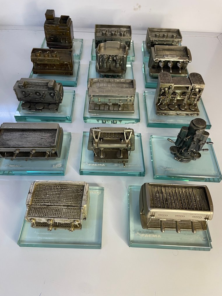 La Cimbali - Coffee maker (14) - Metal, Glass - Miniature techniques #1.0