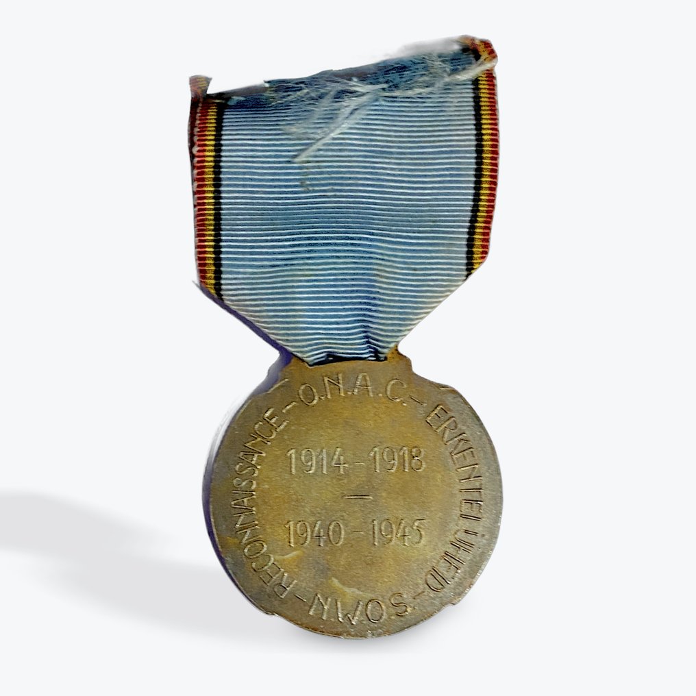 比利时 - 军事勋章 - 国家退伍军人事务局颁发的银质奖章 #2.1