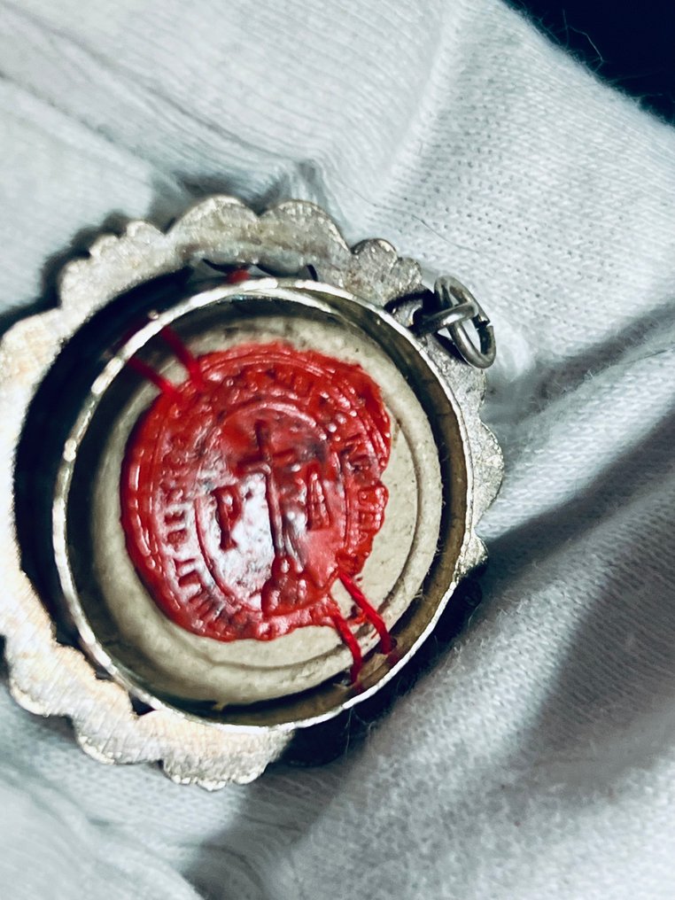  聖物匣 - 合金, 玻璃, 紡織品 - 1850-1900 - 圣弗朗索瓦-泽维尔·比安奇（1743-1815）  #4.3