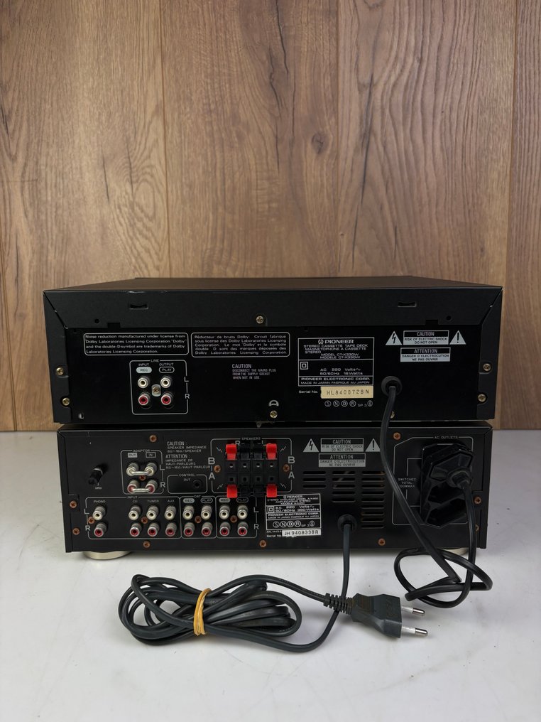 Pioneer - A-X450 ενισχυτής - CT-X330W κασετόφωνο Στερεοφωνικό σετ #4.3