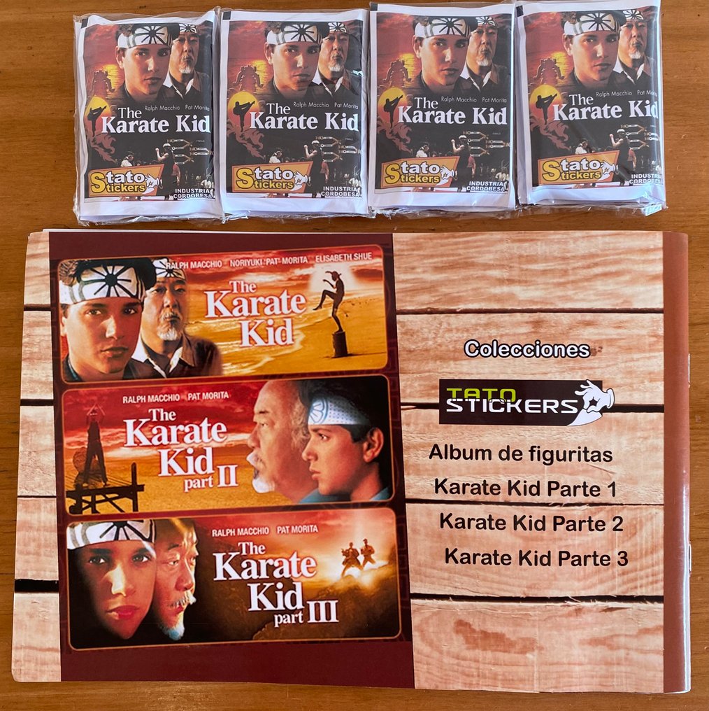 Álbum de Cromos “Karate Kid”  + 147 cromos a pegar - 148 Ensemble complet #2.1