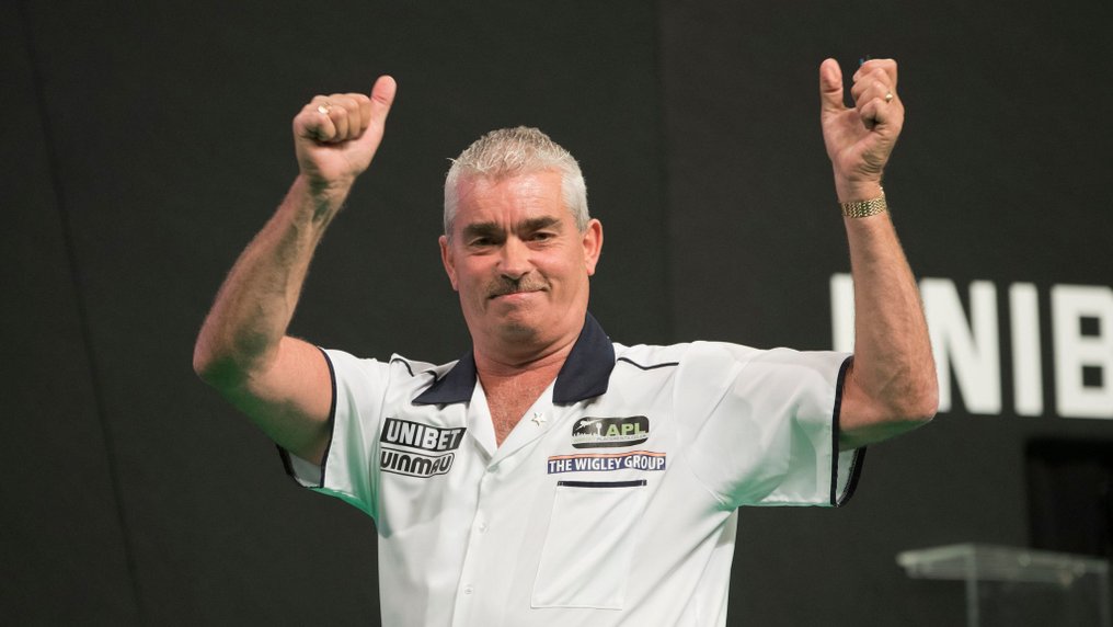 PDC World Darts Championship - Steve Beaton - 签名终极卡 - 装裱拼贴画 - 无 rp 价格！！  #2.1