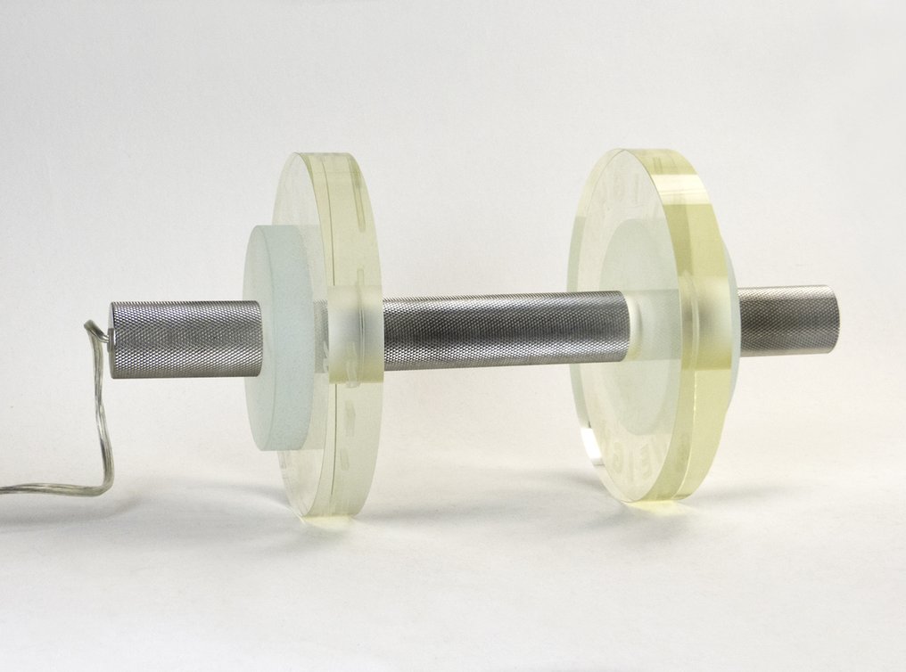 Sompex - 台灯 - 透明玻璃和磨砂玻璃 - 哑铃-重量-形状 #4.3