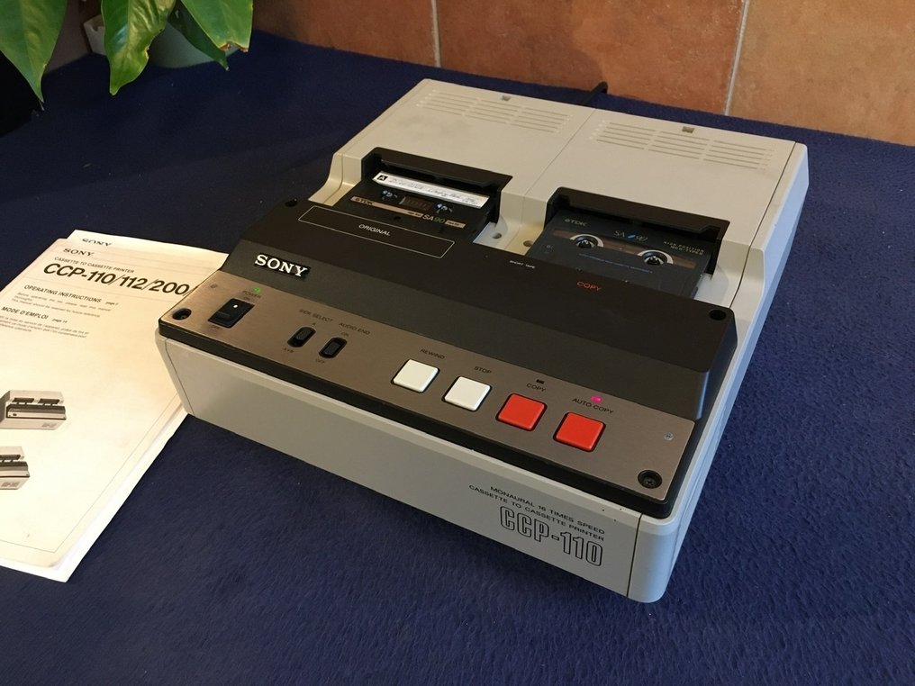 Sony - CCP-110 Cassette Copier 录音带卡座 #4.3