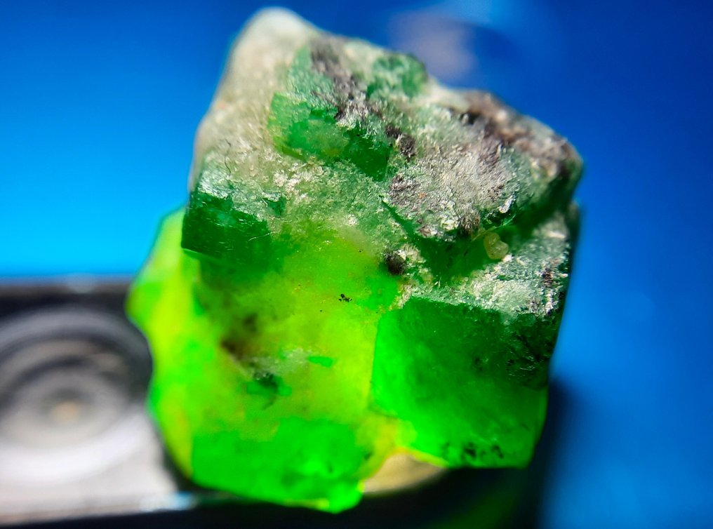 Natuurlijke onbehandelde smaragd - 21,5 ct - Ruw - Groot stuk- 4.3 g #1.0