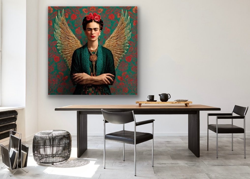 Eric Brumette - FRIDA ANGEL 5  - Toile L #1.0