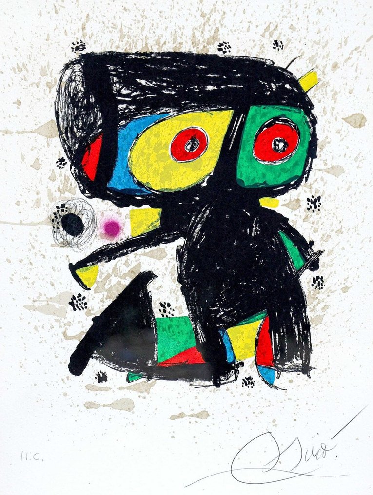 Joan Miro (1893-1983) - L'Issue dérobée #1.0