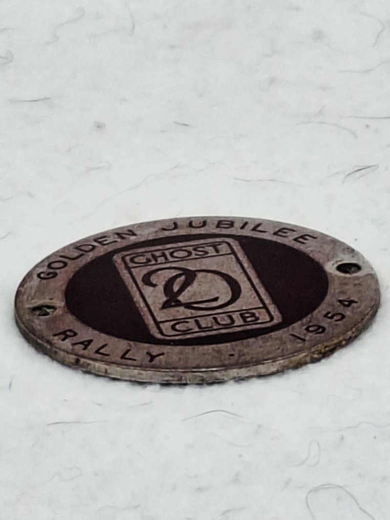 Rolls-Royce - 吉祥物 - Golden Jubilee Rally Type Ghost 20 - Emaille op metaal #4.3