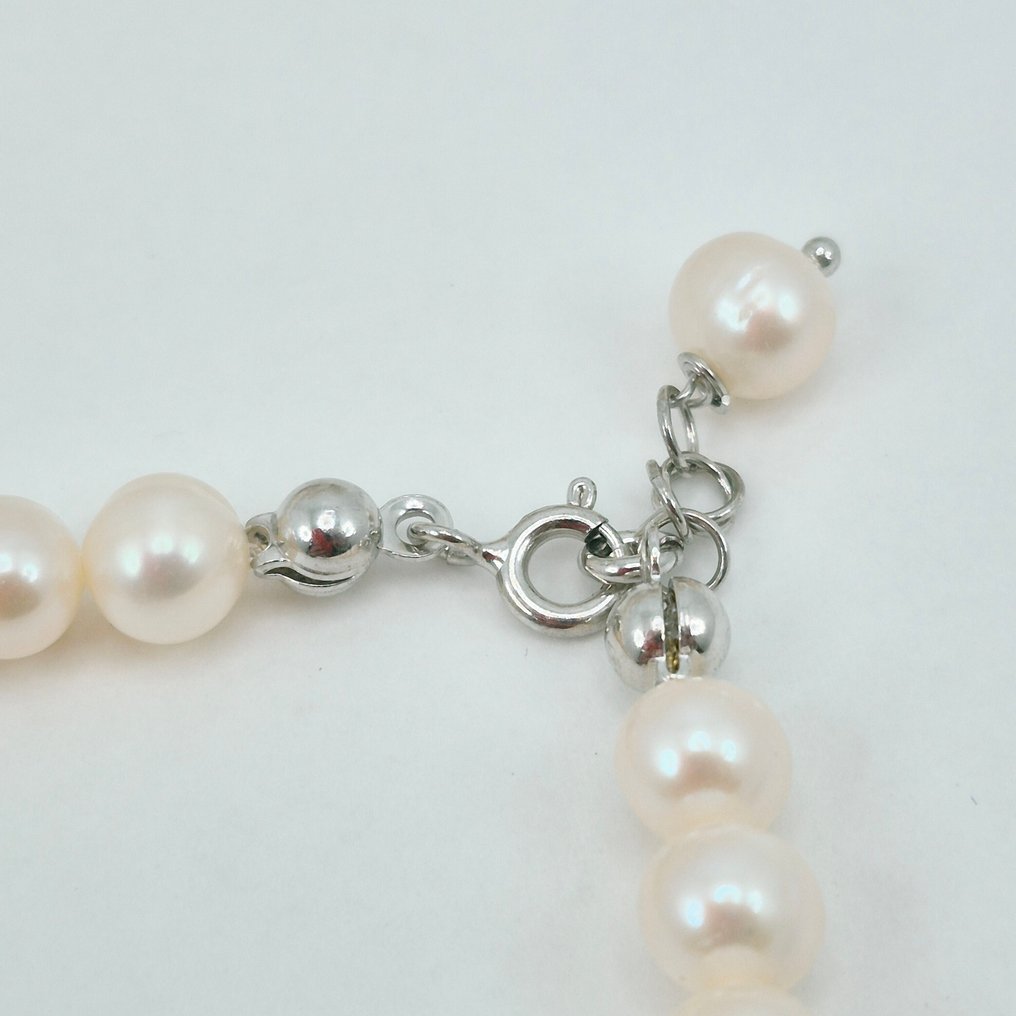 Sølv - Armbånd - Perle og kamé #3.2