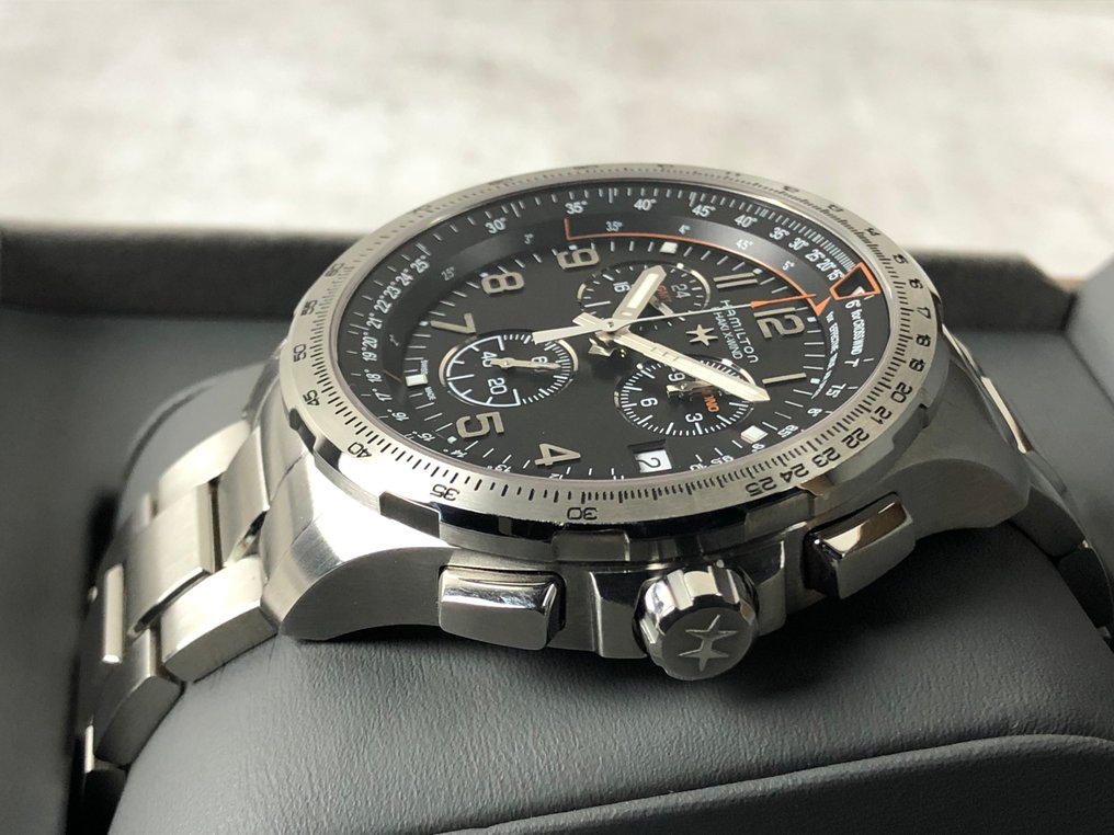 Hamilton - Khaki Aviation X-wind GMT Chronograph - H779120 - Άνδρες - 2010-2020 #2.1