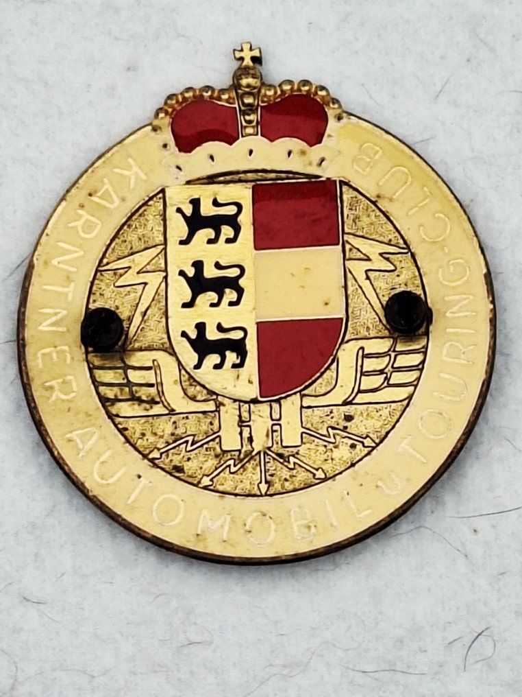 Mascote - Kärnter Automobil und Touring Club - Emaille sobre metal #2.1