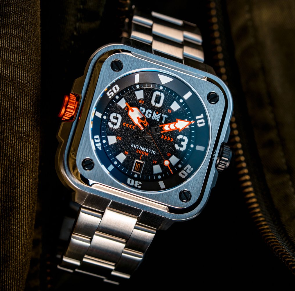 RGMT - Automatic - Sapphire - 21 Jewels - Square - NEW - Ohne mindestpreis - Herren - 2025 #3.2