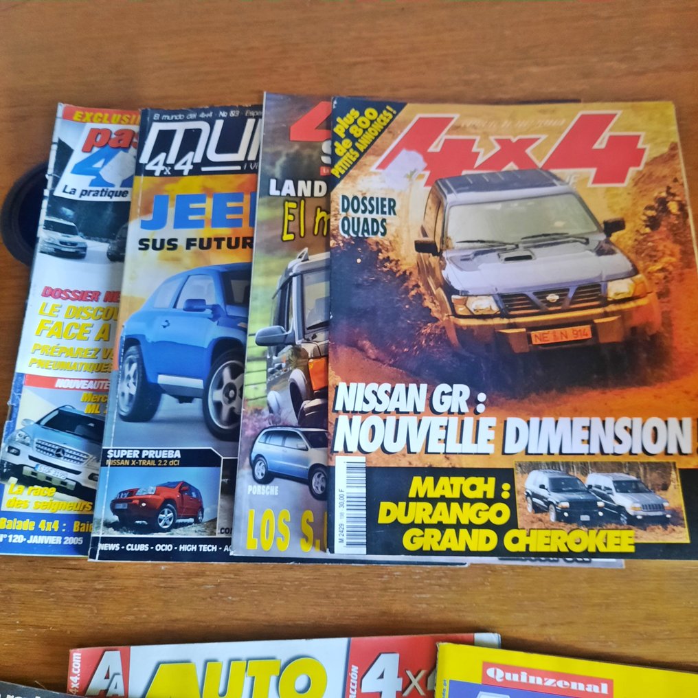 Conjunto 34 Revistas anos 80 auto - 1988-2005 #4.3