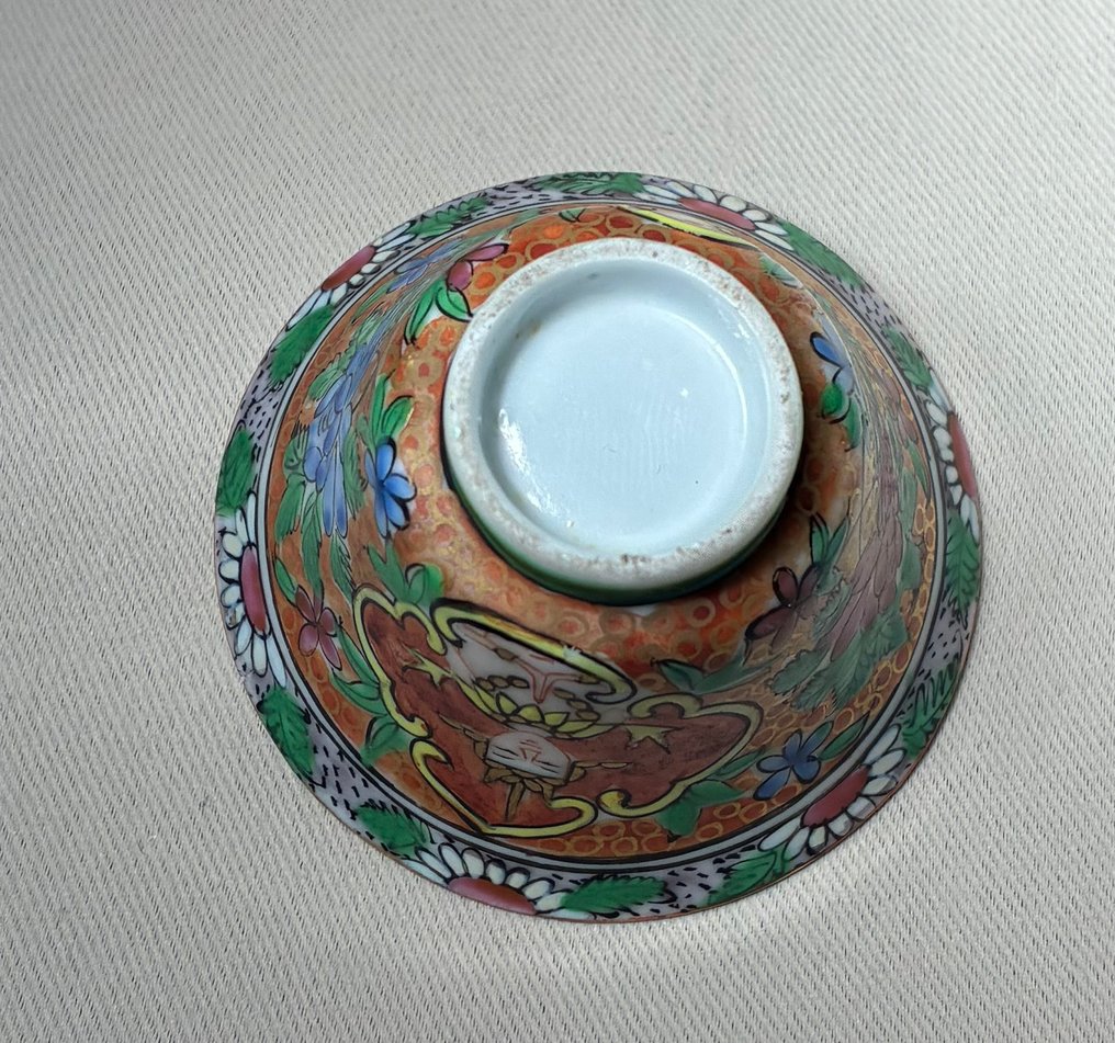 泰国市场专用Bencharong小碗（不设底价出售） - 瓷器 - 中國 - 19世纪 #4.3